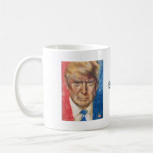 Mugg för presidenttrumfkaffe