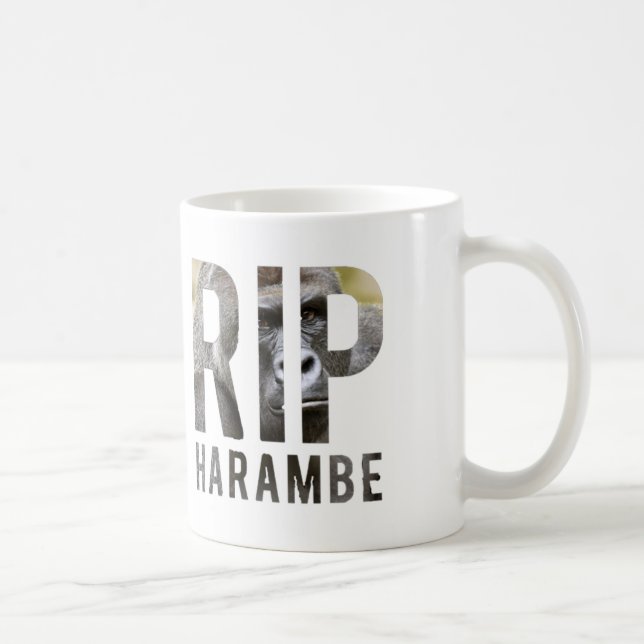 Mugg för R.I.P Harambe (Höger)