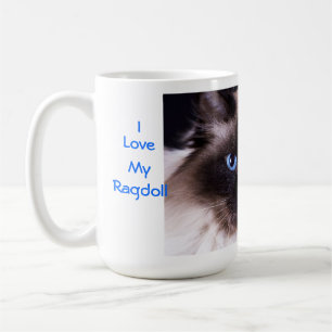Mugg för Ragdoll kattkaffe