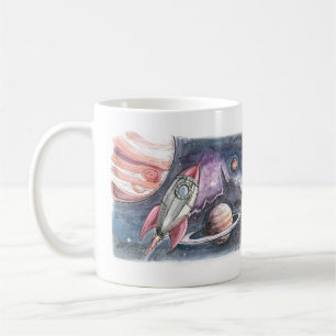 Mugg för raketfraktkaffe