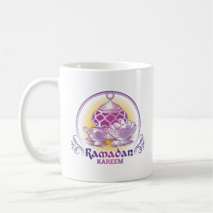 Mugg för Ramadan Kareem illustrationkaffe
