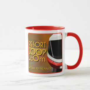 mugg för ResortLoop.com Podcastkaffe