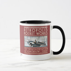 Mugg för Retropolis raketarbeten