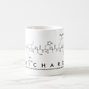 Mugg för Richard peptidenamn