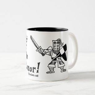 Mugg för riddare för dam för