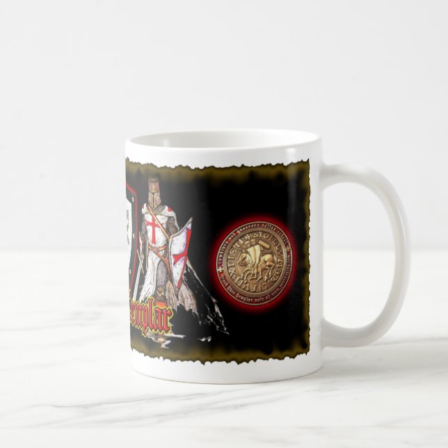 Mugg för riddareTemplars kaffe (Höger)