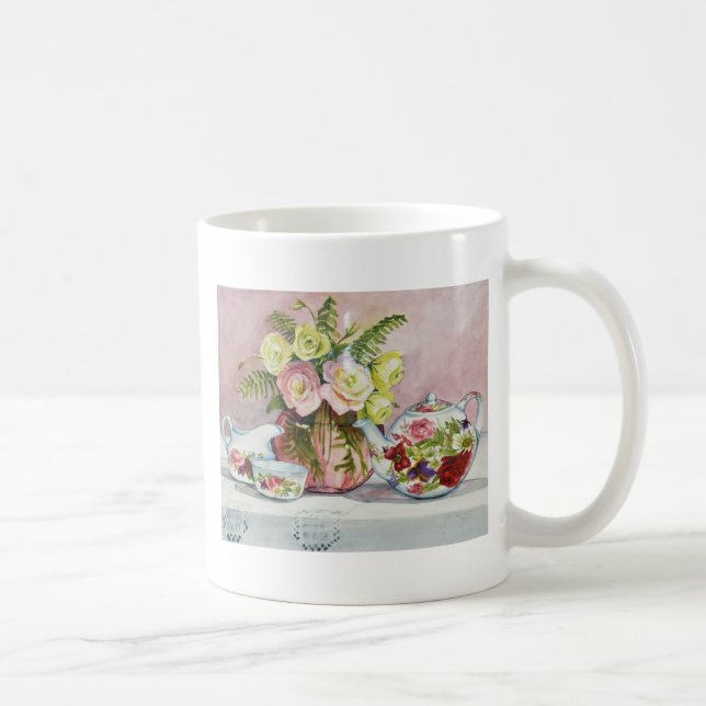 Mugg för rosa Tea (Höger)