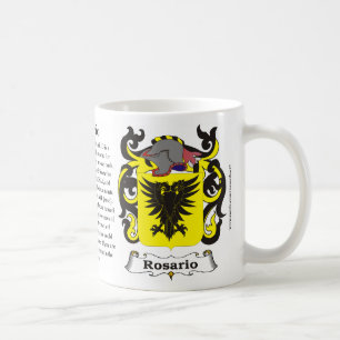 Mugg för Rosario familjvapensköld