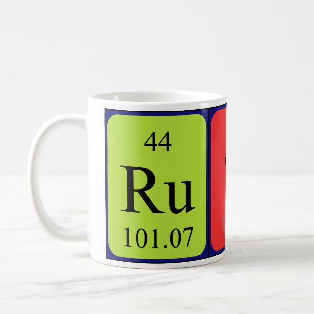 Mugg för Ruth periodisk bordnamn (Vänster)