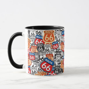 Mugg för rutt 66