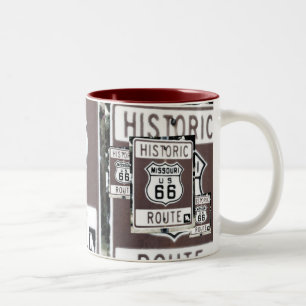 Mugg för rutt 66