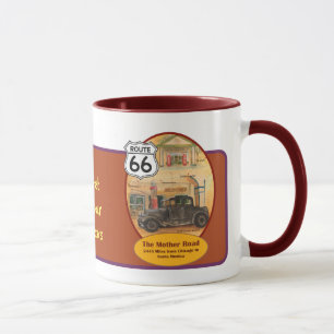 Mugg för rutt 66