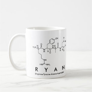 Mugg för Ryan peptidenamn
