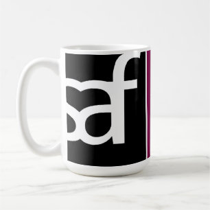 Mugg för SAF-logotypkaffe