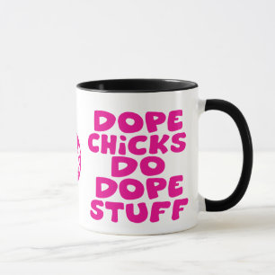Mugg för saker för tjack för chick för rosaFun