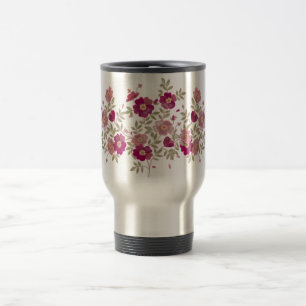 Mugg för säkerhet för blommabukettrostfritt st