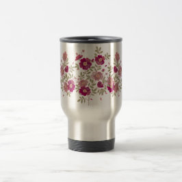 Mugg för säkerhet för blommabukettrostfritt stål