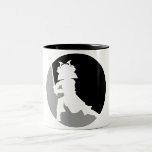 Mugg för SamuraikrigareSilhouette