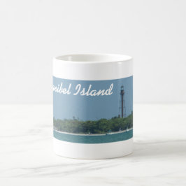 Mugg för Sanibel fyrstrand