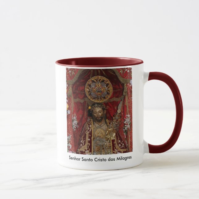 Mugg för Santo Cristo DOS Milagres (Höger)