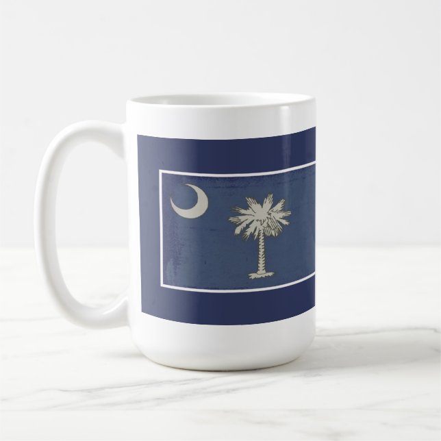 Mugg för SC-Palmettoflagga (Vänster)