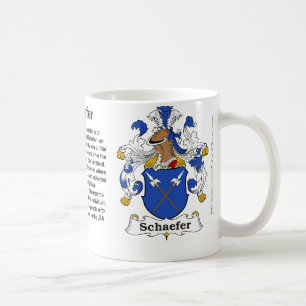 Mugg för Schaefer familjvapensköld