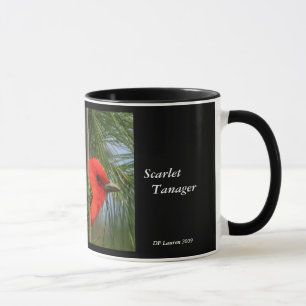 Mugg för scharlakansröd Tanager