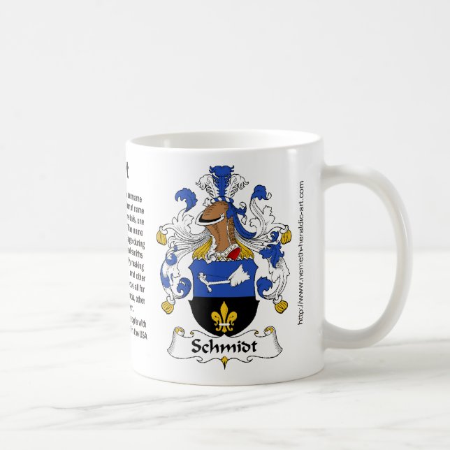 Mugg för Schmidt familjvapensköld (Höger)