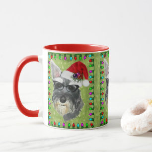 Mugg för Schnauzerjulkaffe