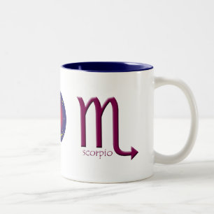 Mugg för ScorpioZodiacsymbol