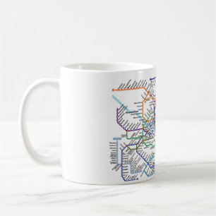 Mugg för Seoul Metrokarta