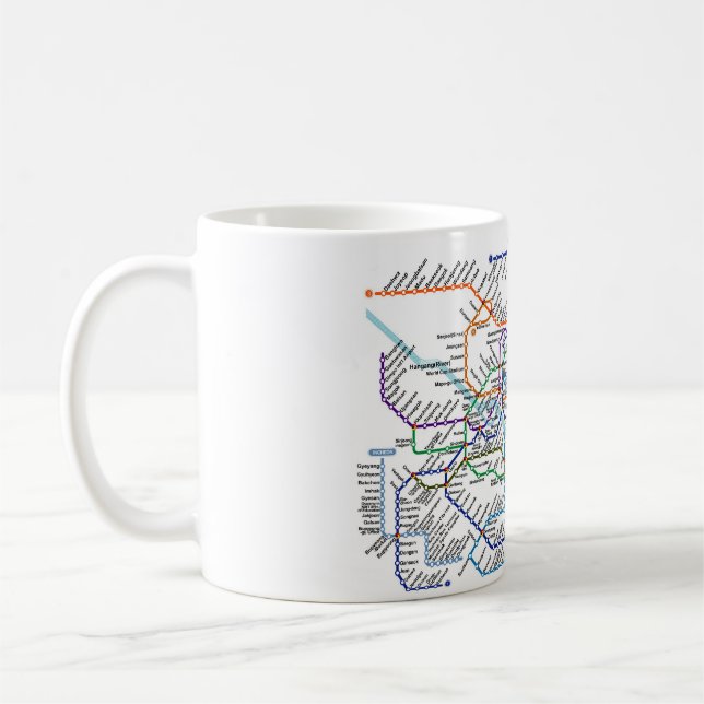 Mugg för Seoul Metrokarta (Vänster)