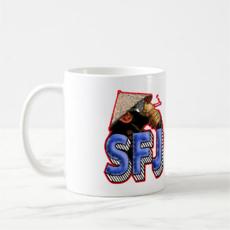 Mugg för SFJ-Podcastapa