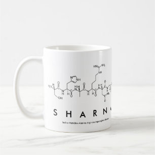 Mugg för Sharna peptidenamn
