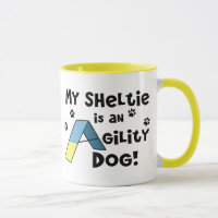 Mugg för Sheltie Agilityhund