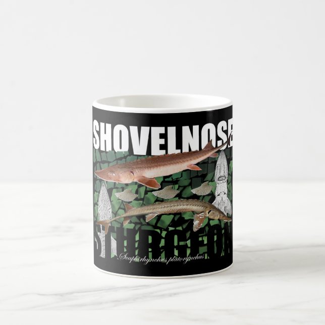Mugg för Shovelnose störCollage (Center)