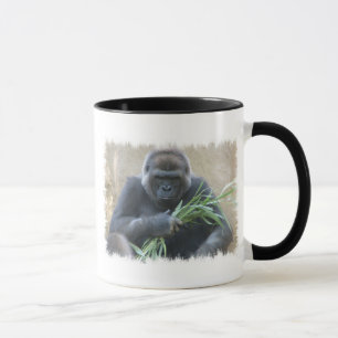 Mugg för Silverbackgorillakaffe
