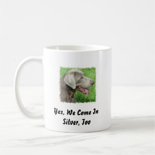 Mugg för silverLabrador Retriever