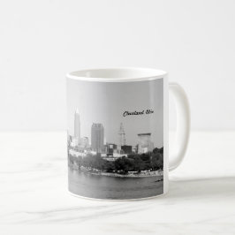 Mugg för sjöhorisont (Cleveland OH) B&W