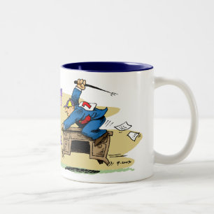 Mugg för skrivbordJockeykaffe
