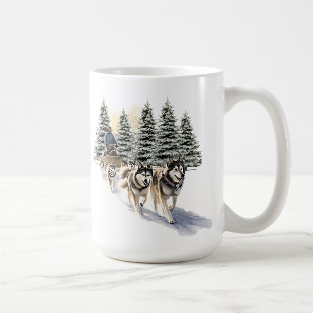 Mugg för slädhundar (Höger)