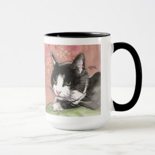 Mugg för smokingkattkaffe