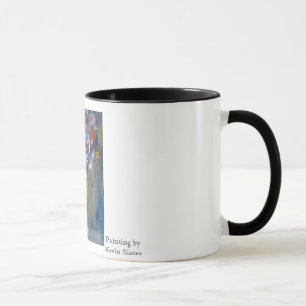Mugg för sommarbukettkaffe