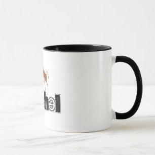 Mugg för Soshel logotypkaffe