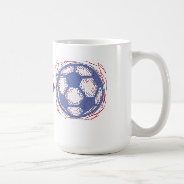 Mugg för Southside fotboll 16oz (Höger)