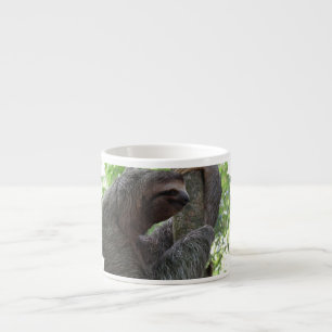 Mugg för Specialty för trädklättringSloth Espressomugg