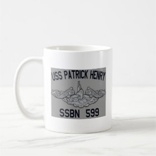 Mugg för SSBN 599 USS Patrick Henry (SSBN-599)