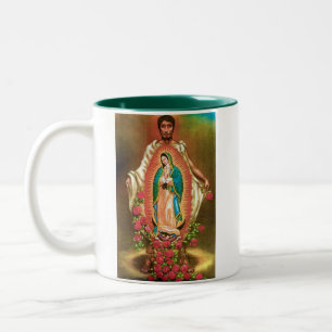 Mugg för St. Juan Diego Guadalupe