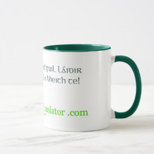 Mugg "för stark Tea"