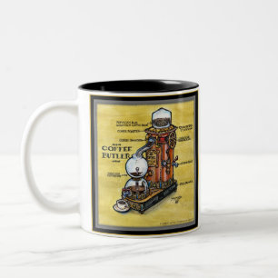 Mugg för Steampunk kaffebetjänt